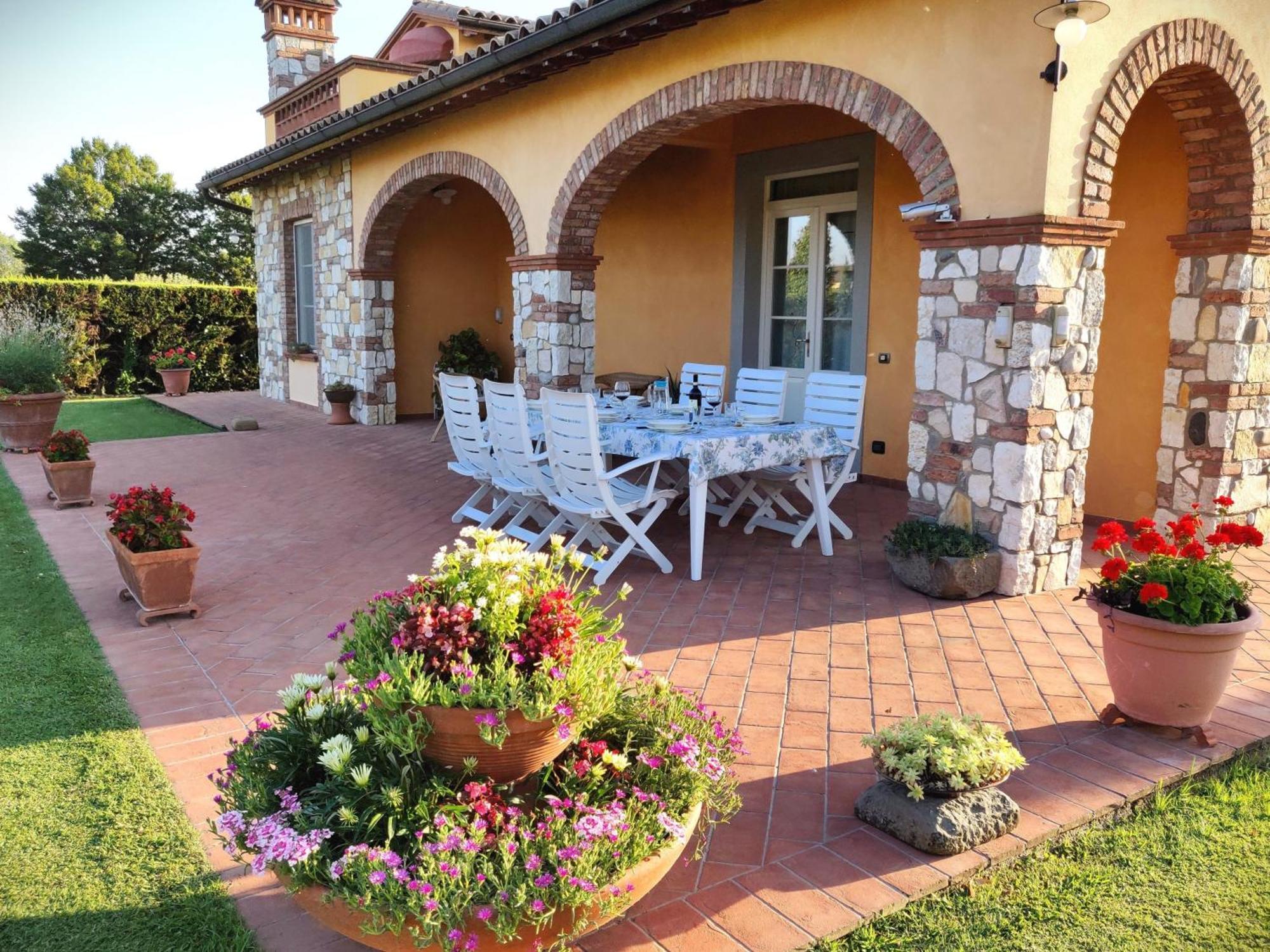 Tuscan Villa Exclusive Use Of Private Pool A/C Wifi Villa Briciola カパンノリ エクステリア 写真